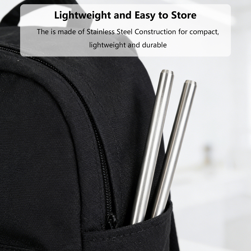 CAMVATE 19mm Stainless Steel Rod Pair (7.87")
