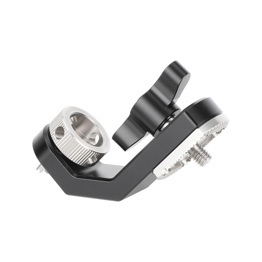 CAMVATE ARRI-Style M6 Rosette to 1/4"-20 Anti-Twist Screw Mount for SmallHD On-Camera Monitors