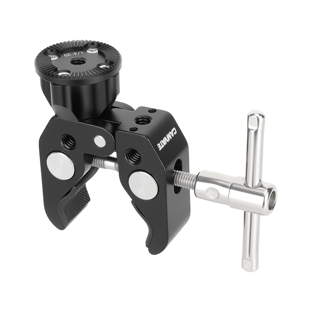 CAMVATE Multi-purpose Super Crab Clamp with ARRI Rosette Mount