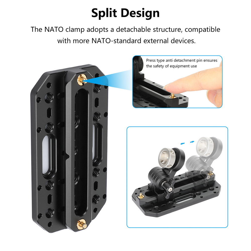 CAMVATE Adjustable Accessory Mounting Plate