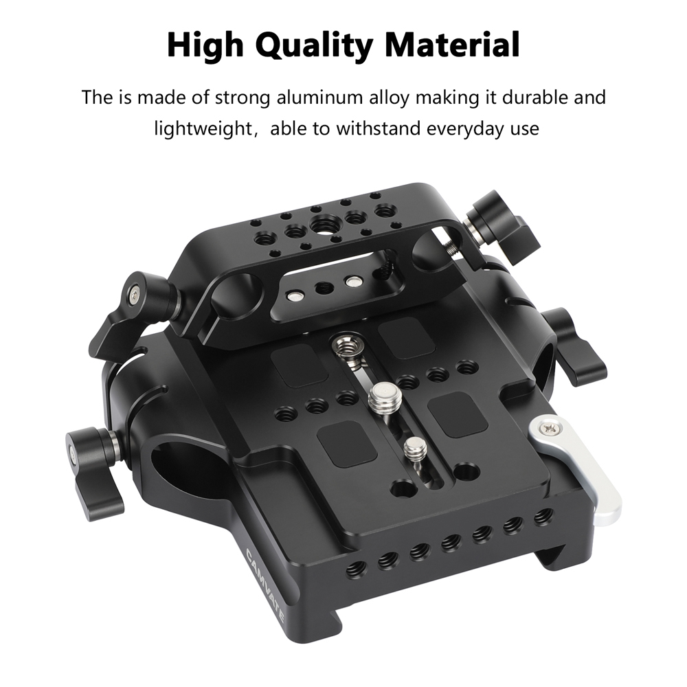 CAMVATE ARRI-Standard Quick Release Baseplate (15mm LWS/19mm Studio)