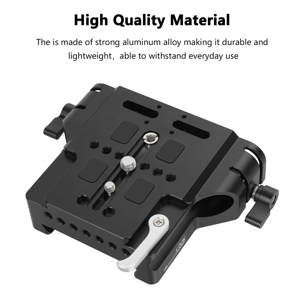 CAMVATE ARRI-Standard Quick Release Baseplate (19mm Studio)