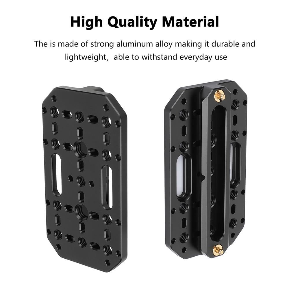 CAMVATE Adjustable Accessory Mounting Plate with Swivel Arm