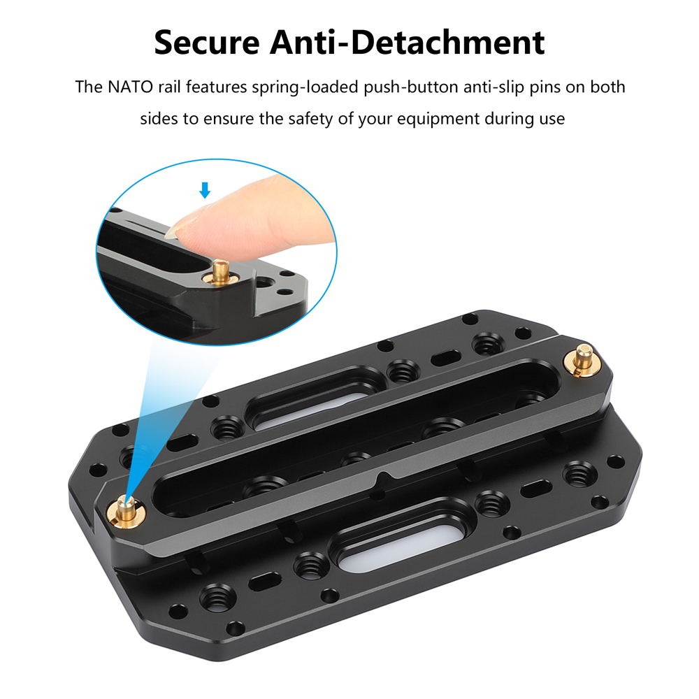 CAMVATE Adjustable Accessory Mounting Plate with Swivel Arm