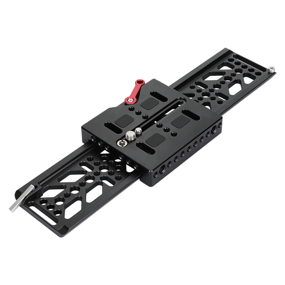 CAMVATE Standard ARRI 12" Dovetail Bridge Sled Plate & Quick Release Baseplate For DSLR Camera / DV Camcorder
