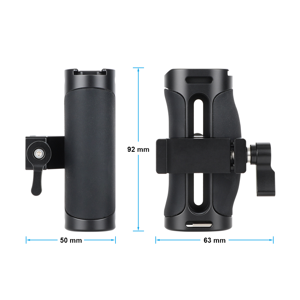 CAMVATE Side Handle with Arca-Type Clamp Mount