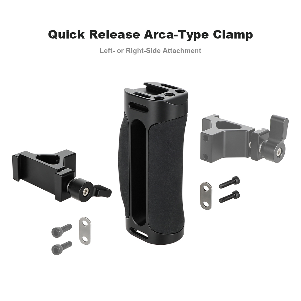 CAMVATE Side Handle with Arca-Type Clamp Mount