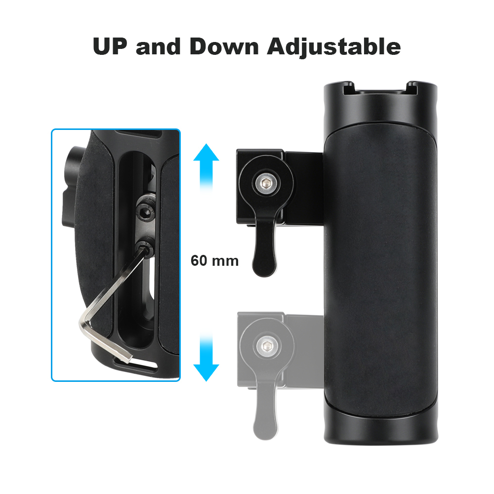 CAMVATE Side Handle with Arca-Type Clamp Mount