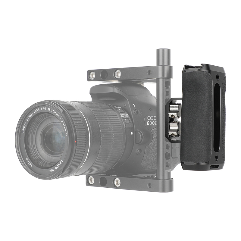 CAMVATE Side Handle with Dual 1/4"-20 Screw Mount