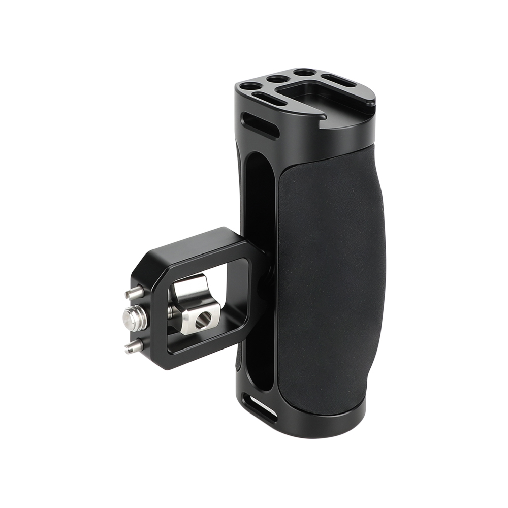 CAMVATE Wooden Handgrip with Anti-Twist 1/4"-20 Mount (Right Side)