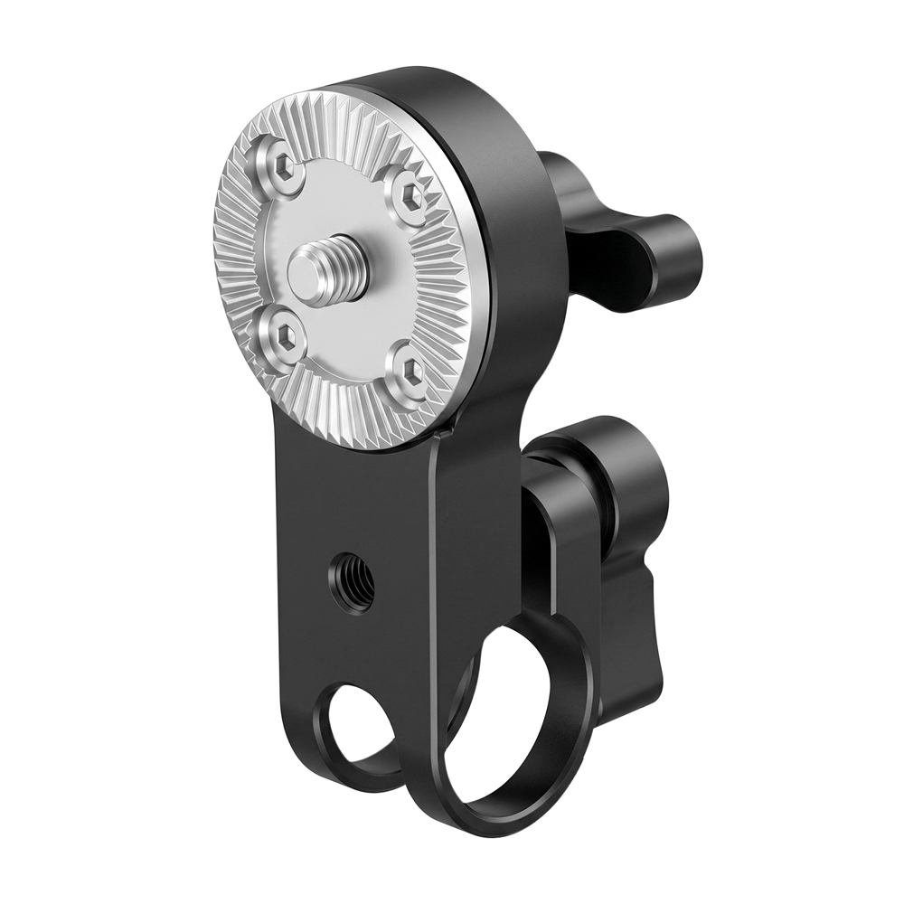CAMVATE 15mm Rod Clamp with ARRI-Style Rosette Adapter