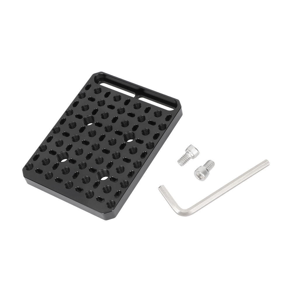 CAMVATE Cheese-Style Extension Plate with Anti-Twist Accessory Threads