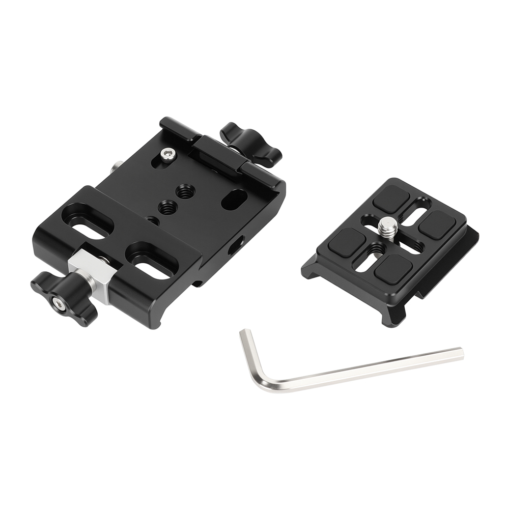 CAMVATE NATO Clamp to Arca-Type Quick Release Baseplate