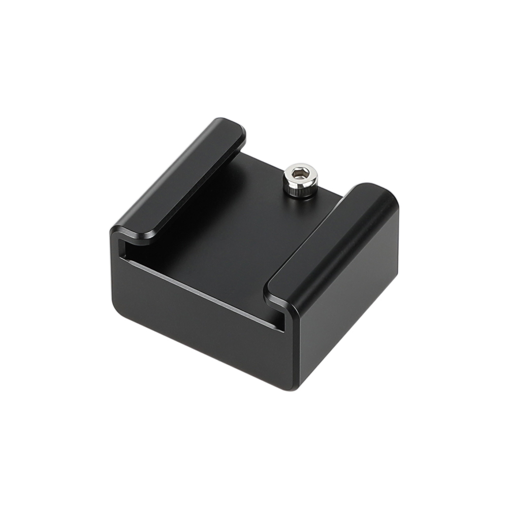 CAMVATE Cold Shoe Mount with 1/4" Thread Hole for DJI Osmo Handheld 4K Camera and 3-Axis Gimbal