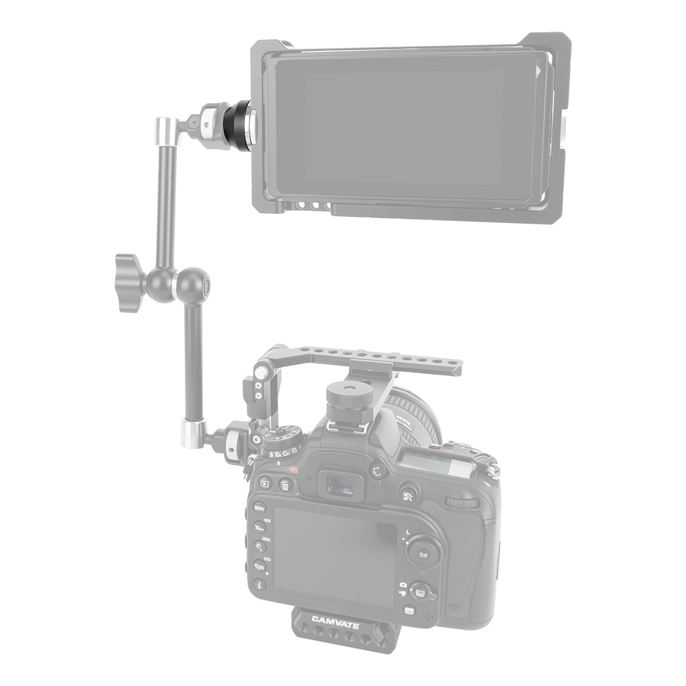 CAMVATE M6 ARRI Rosette Mount With 3/8"-16 Mounting Screw & ARRI Locating Pins
