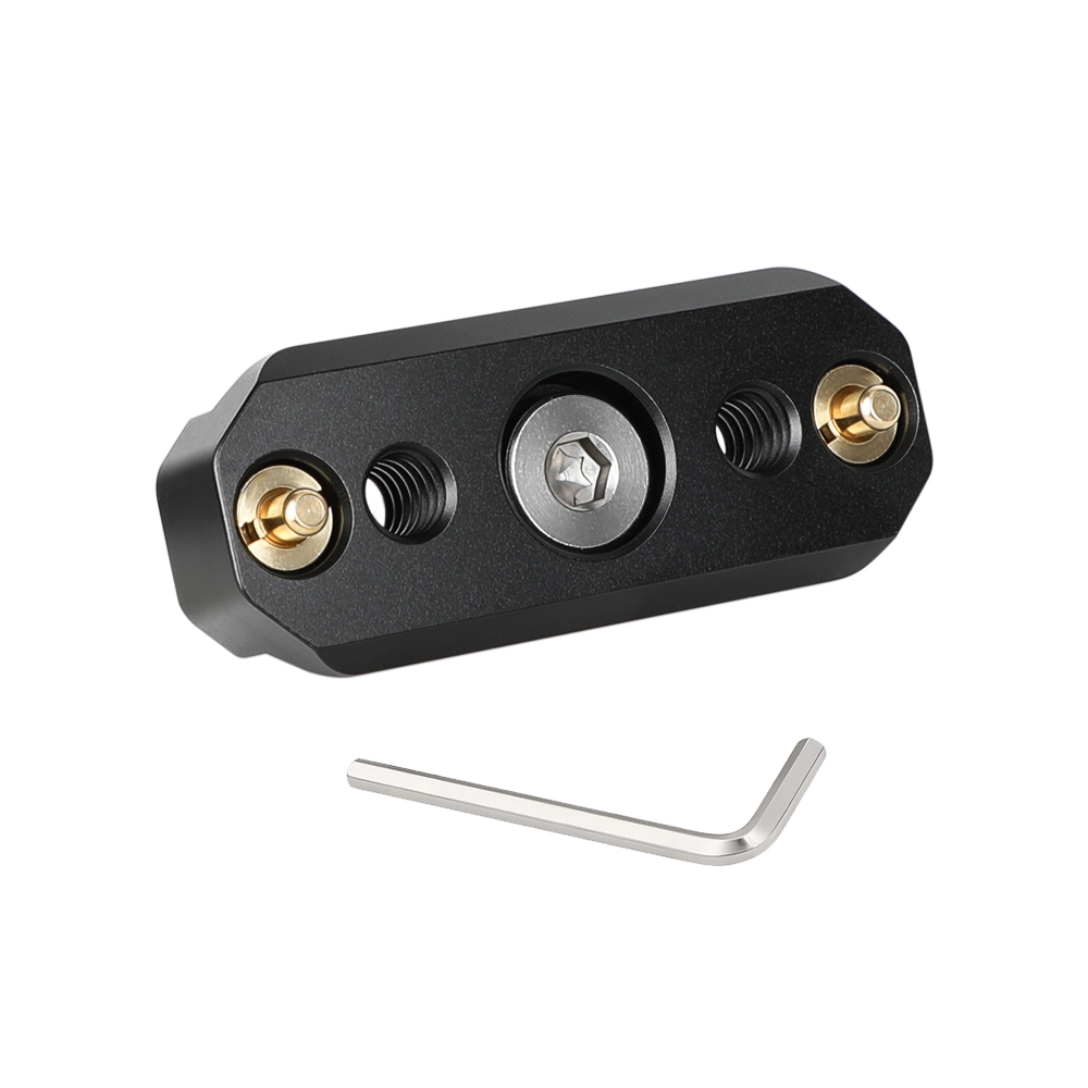 CAMVATE Standard NATO Safety Rail (50mm) Quick Release With 3/8"-16 Thread Screw & ARRI Locating Pins