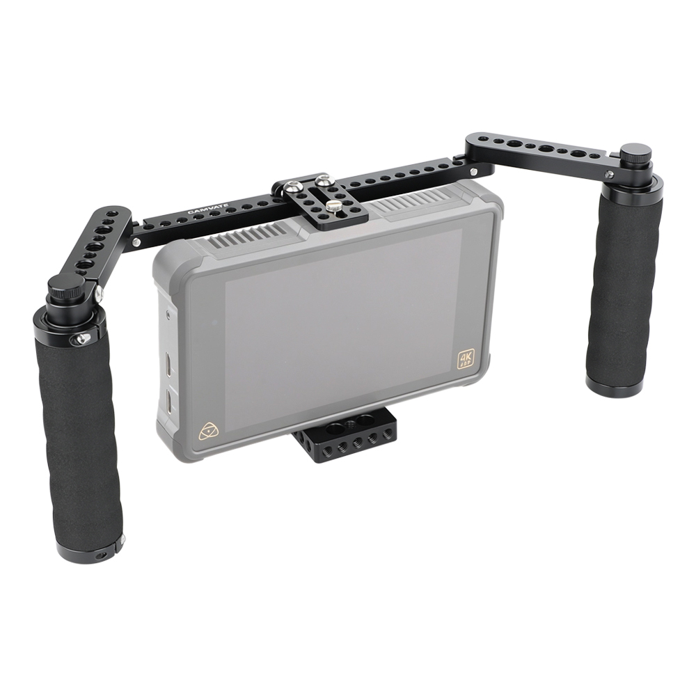 CAMVATE Concise Monitor Cage With Adjustable Sponge Handles