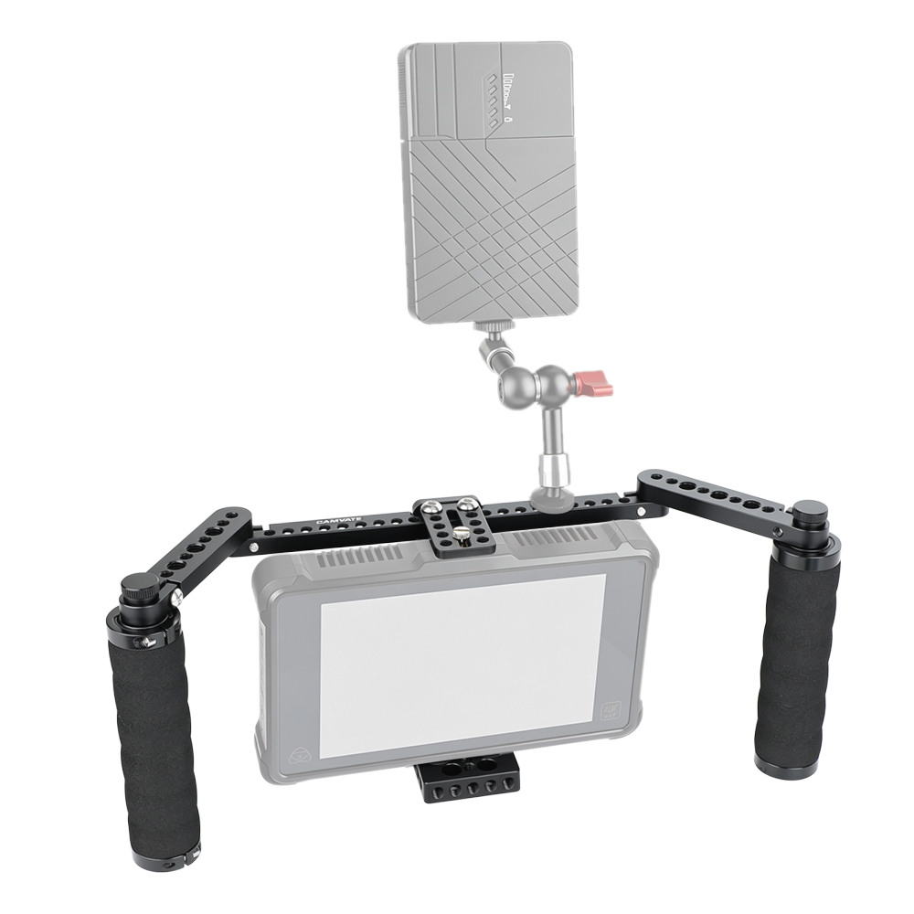 CAMVATE Concise Monitor Cage With Adjustable Sponge Handles