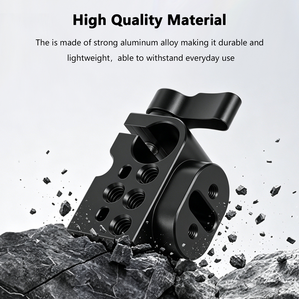 CAMVATE 15mm Single Rod Bracket