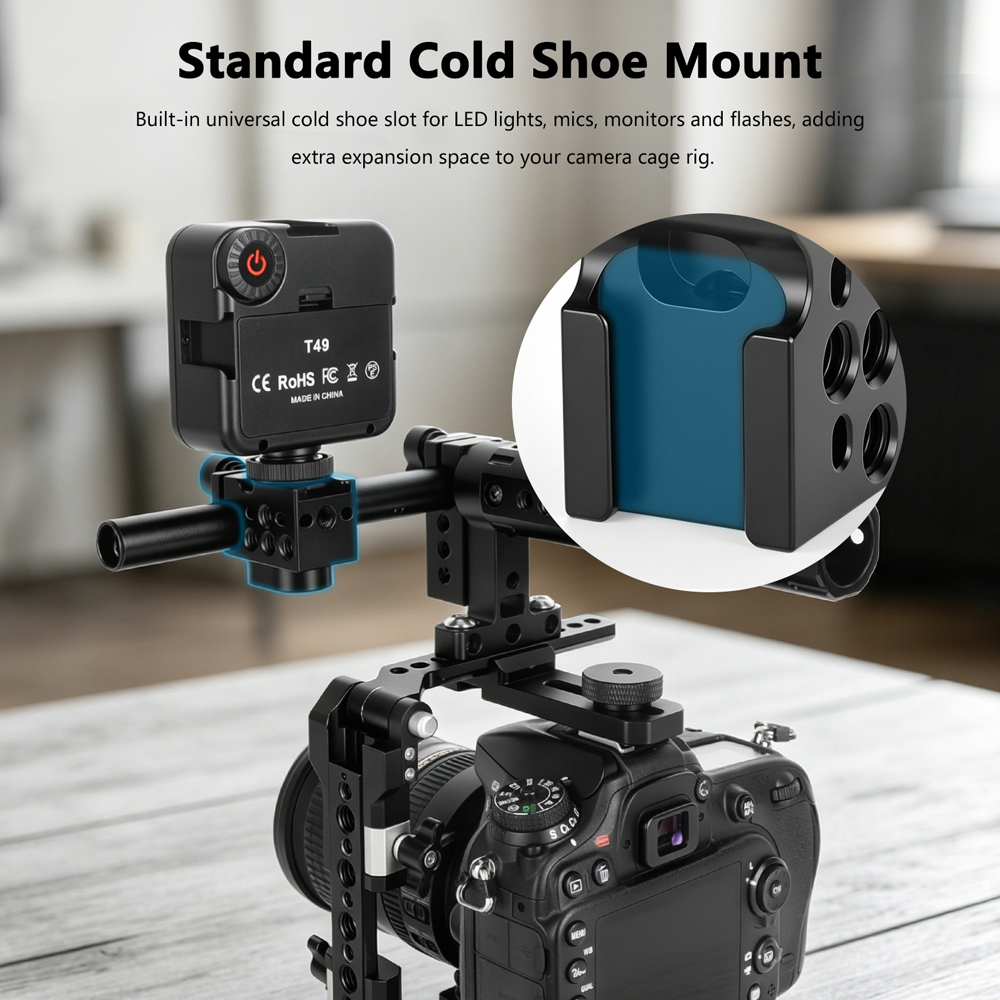 CAMVATE 15mm Single Rod Bracket