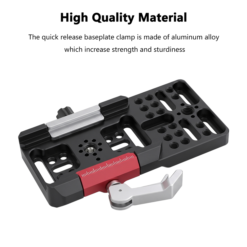 CAMVATE Arca & Manfrotto-Type Compatible Quick Release Clamp