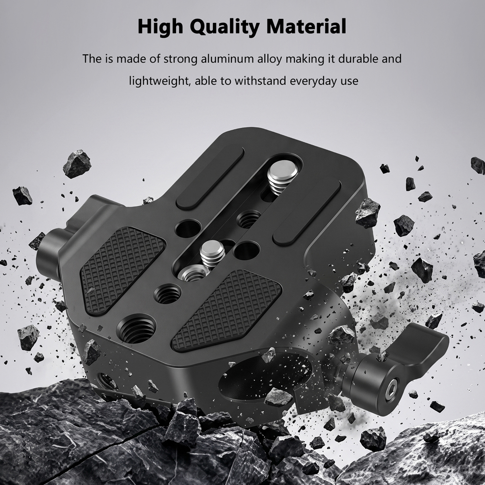 CAMVATE Baseplate (Red Wingnut)  For C100/300/500
