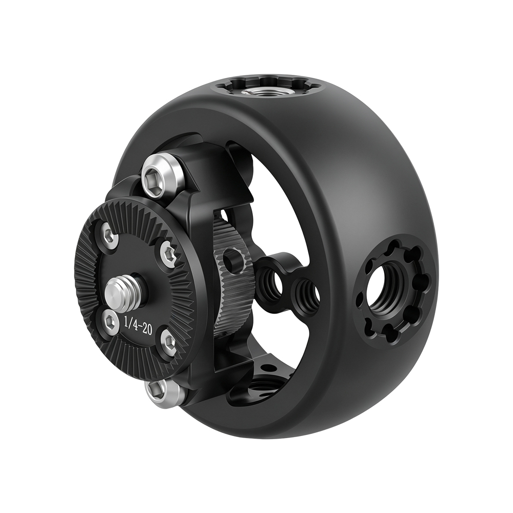CAMVATE Side Handgrip with ARRI-Compatible Rosette Mount (Round)