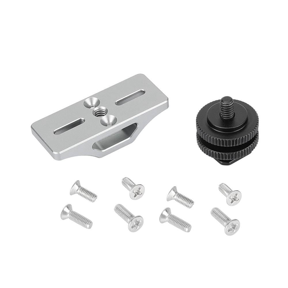 CAMVATE Extension Support With Shoe Adapter For BlackMagic Micro Signal Converter