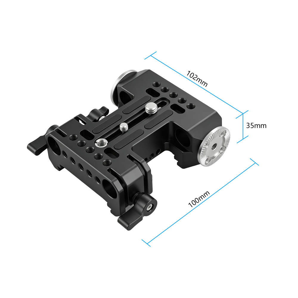 CAMVATE 6" Tilta-Standard Dovetail Plate and 15mm LWS Baseplate