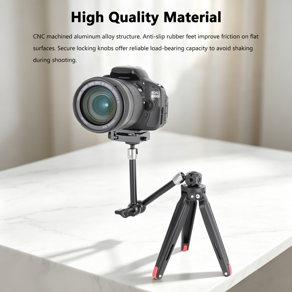 CAMVATE Smartphone Video Kit with Pocket LED Light & Mini Tripod