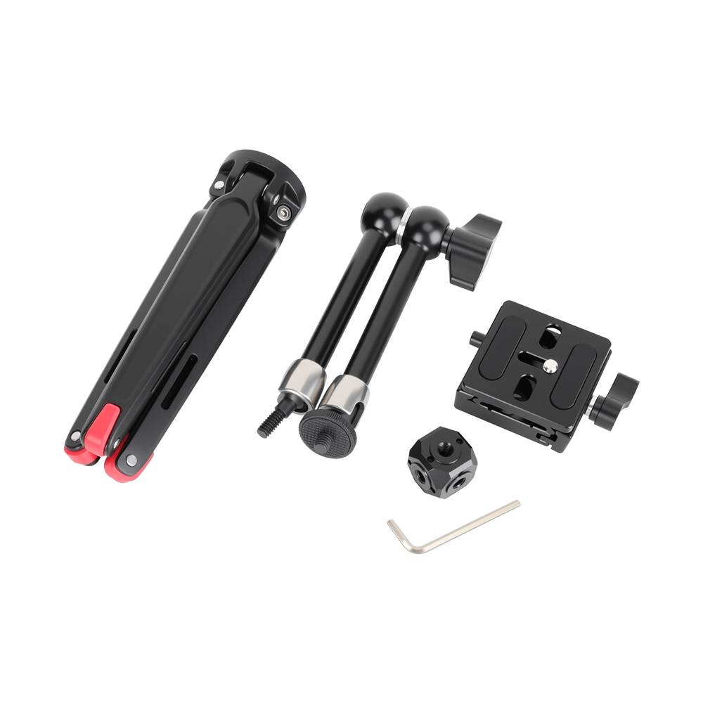 CAMVATE Smartphone Video Kit with Pocket LED Light & Mini Tripod