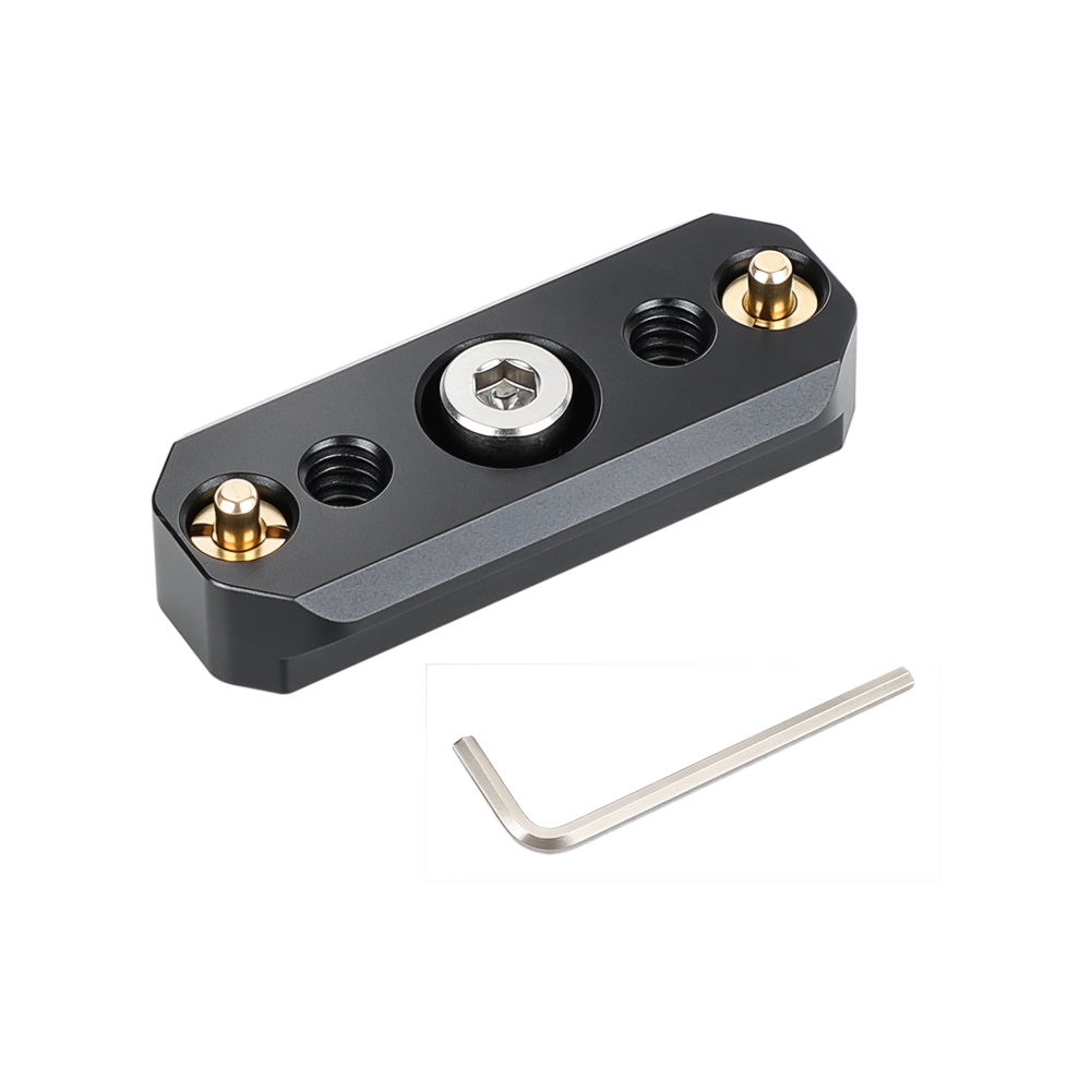 CAMVATE Quick Release NATO Safety Rail with 1/4"-20 Anti-Twist Screw (2")