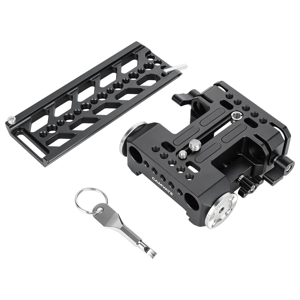 CAMVATE 6" Tilta-Standard Dovetail Plate and 15mm LWS Baseplate