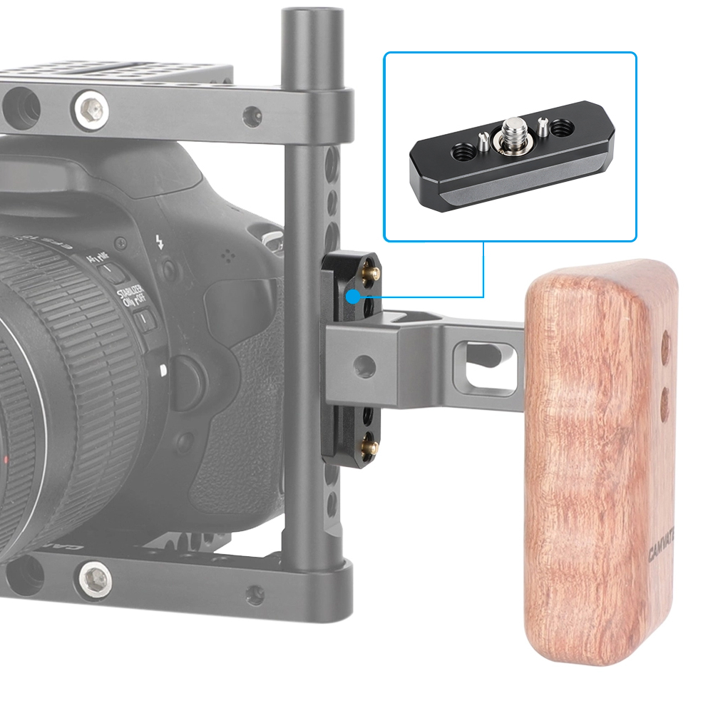 CAMVATE Quick Release NATO Safety Rail with 1/4"-20 Anti-Twist Screw (2")