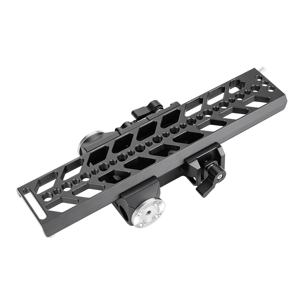 CAMVATE 10" Tilta-Standard Dovetail Plate and QR Baseplate with Double Rod Adapter