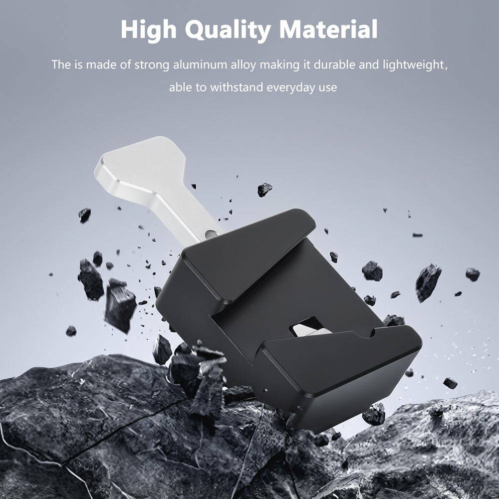 CAMVATE V-Lock Wedge Plate (Anti-Twist Accessory Mount 1/4"-20)
