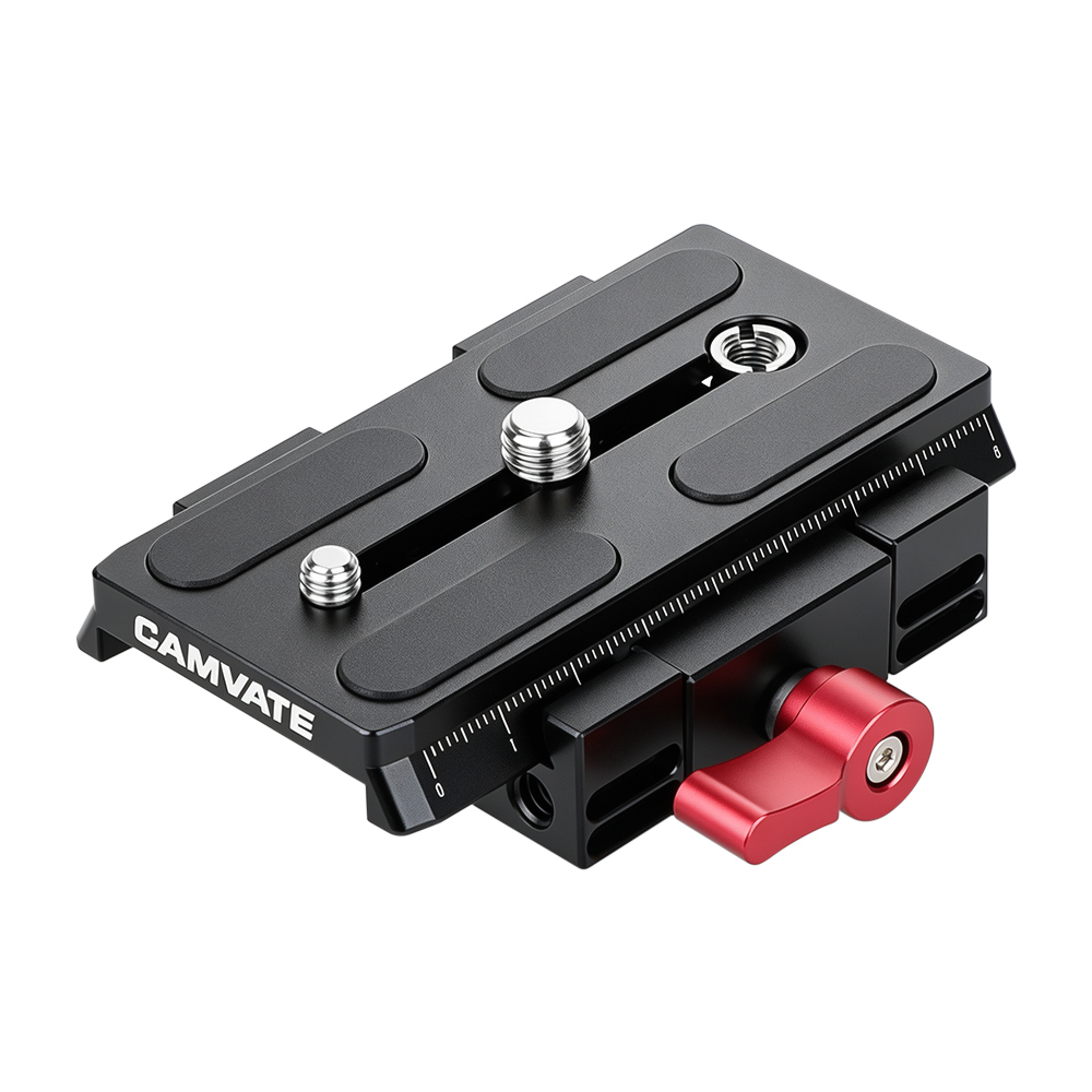 CAMVATE Quick Release Mount Base QR Plate for Manfrotto Standard Accessory
