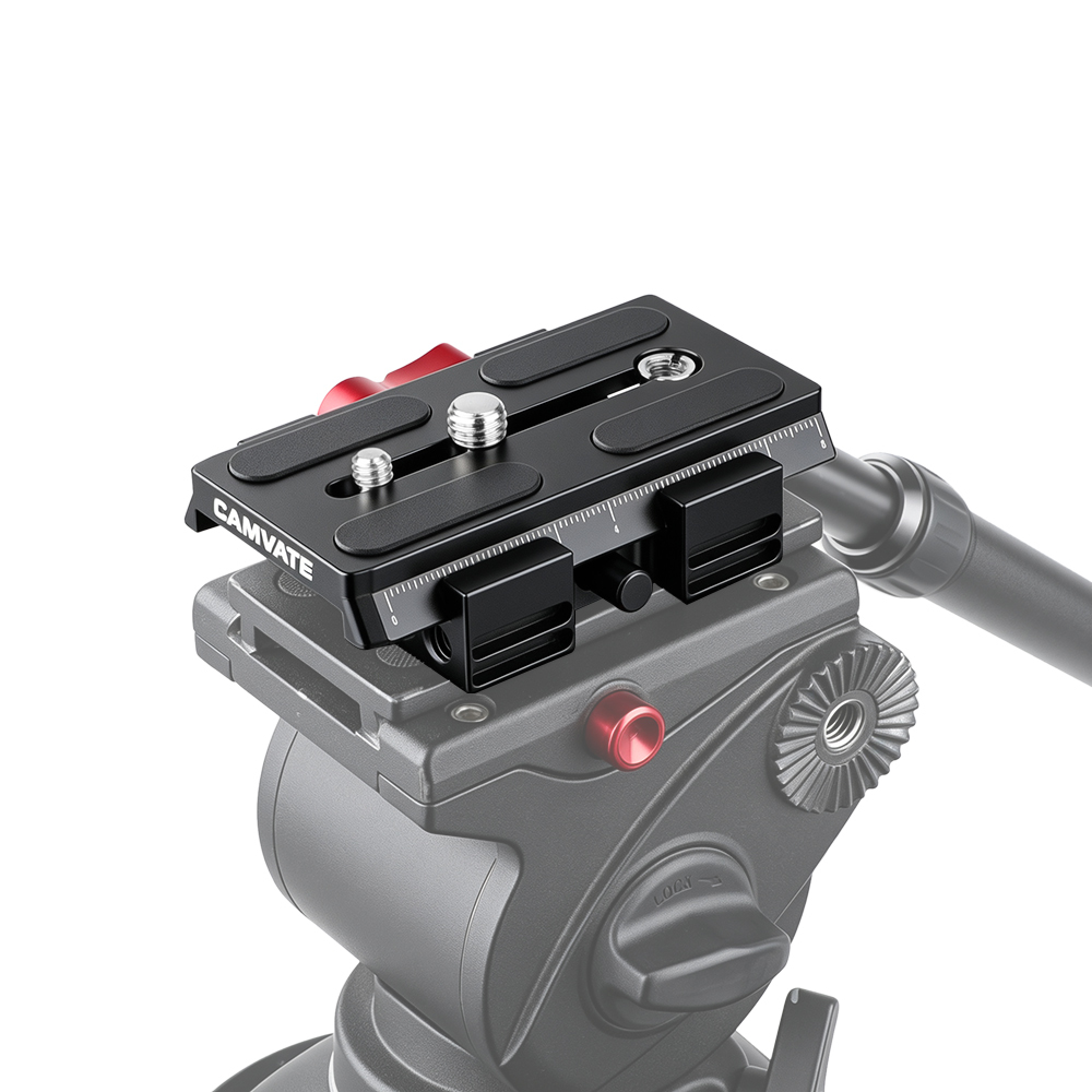 CAMVATE Quick Release Mount Base QR Plate for Manfrotto Standard Accessory