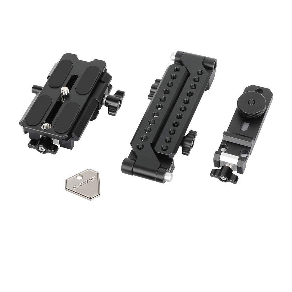 CAMVATE Quick Release Foldable Half Cage Kit with Arca-Type Baseplate