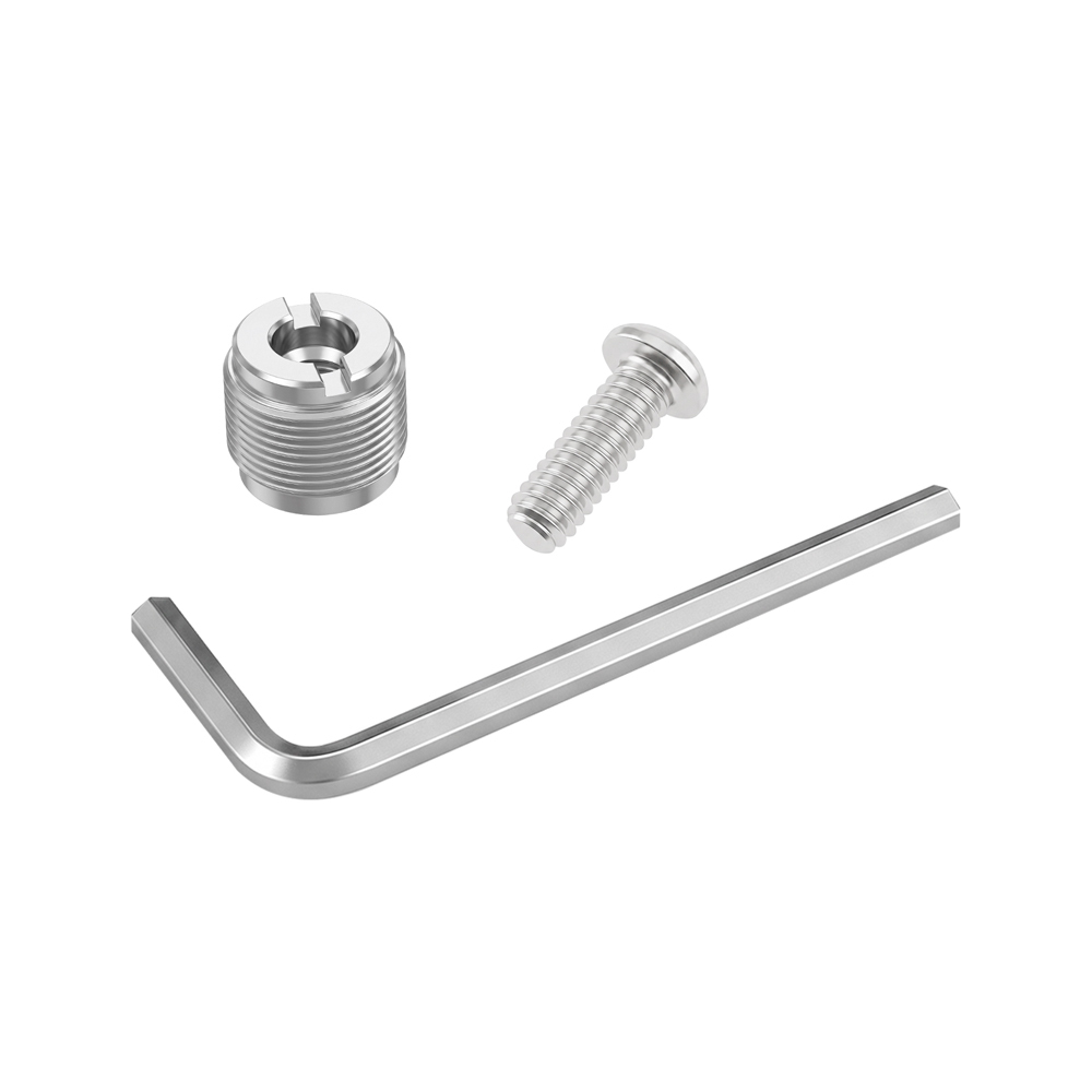 CAMVATE 5/8" Male to 1/4-20 Female Microphone Mount Adapter