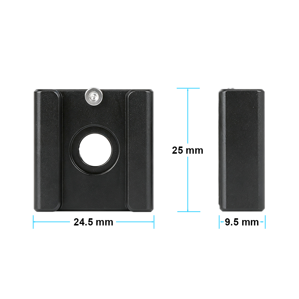 CAMVATE 2x1/4" Hot Cold Shoe Mount for Blackmagic DSLR Rig Video Light Cinema Camera Cage