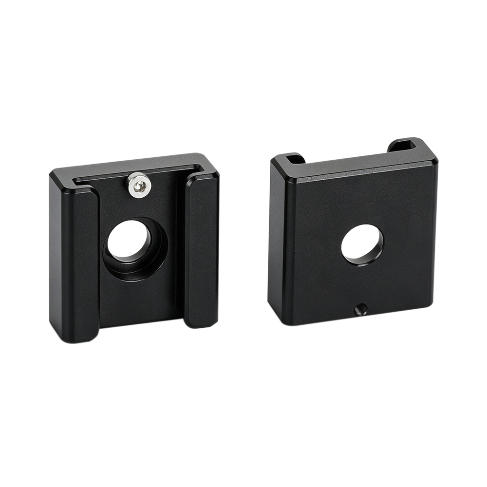 CAMVATE 2x1/4" Hot Cold Shoe Mount for Blackmagic DSLR Rig Video Light Cinema Camera Cage