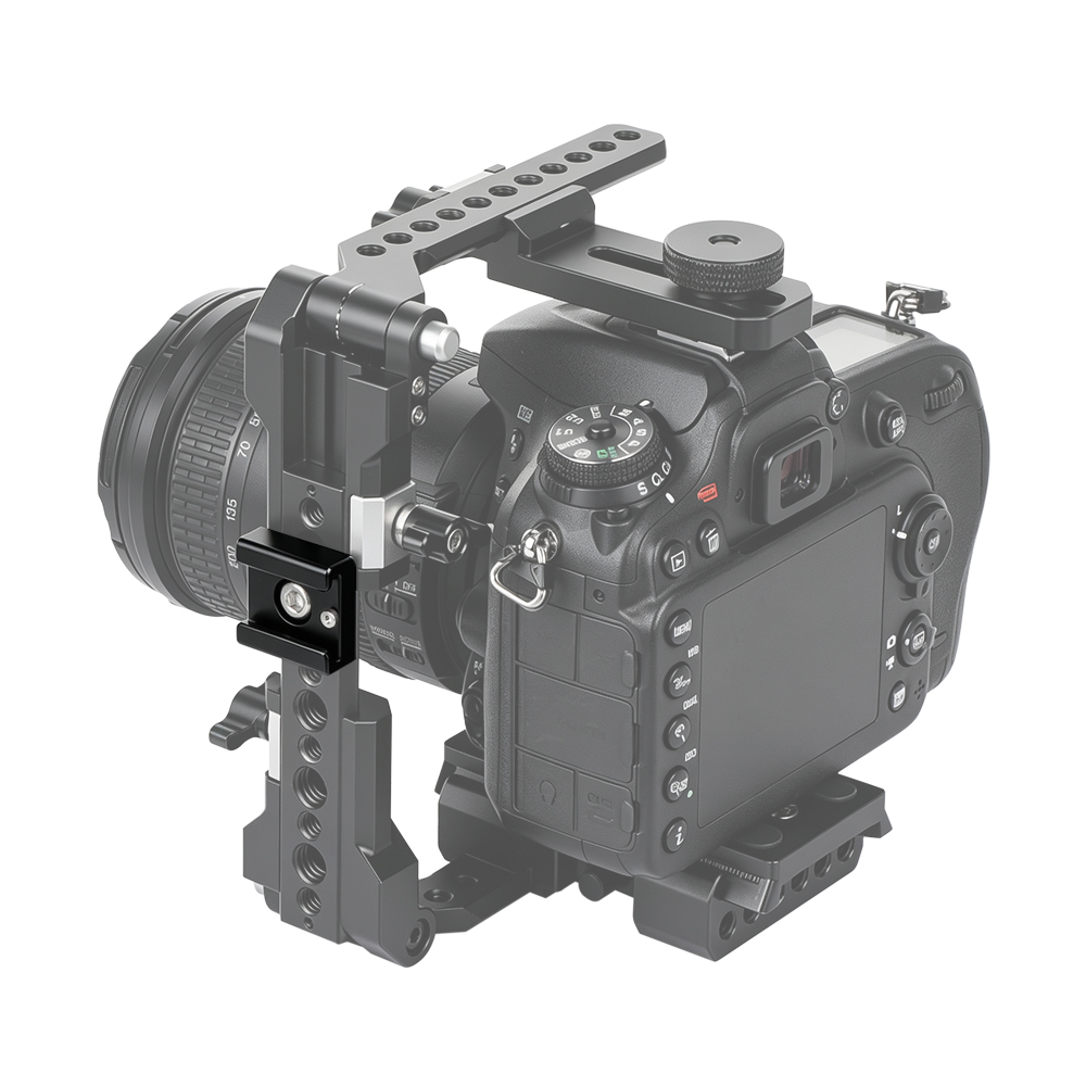 CAMVATE 2x1/4" Hot Cold Shoe Mount for Blackmagic DSLR Rig Video Light Cinema Camera Cage
