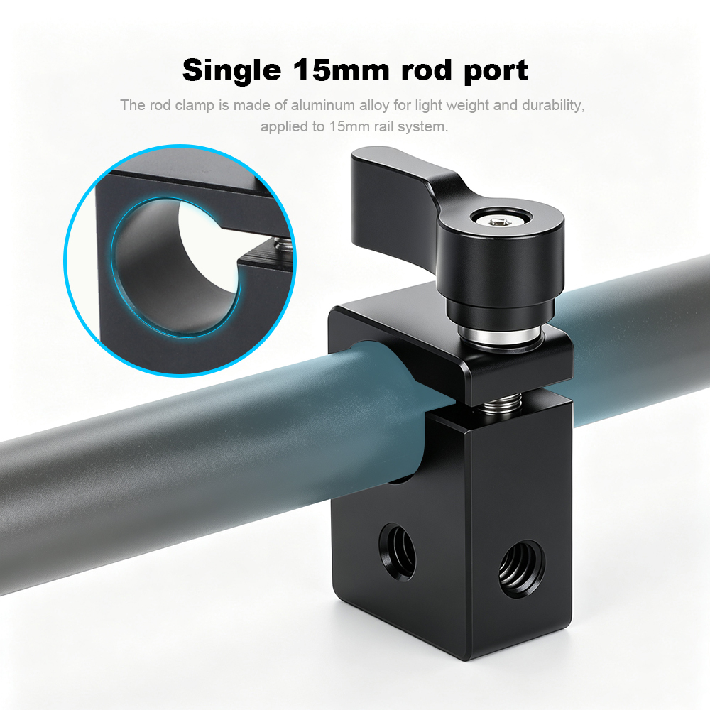 CAMVATE 15mm Rod Clamp Kit-0874