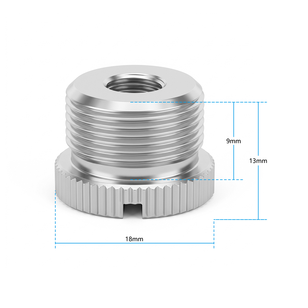 5/8-Inch Male to 1/4-Inch Female Mic Screw Adapter For Mic Micphone Stand