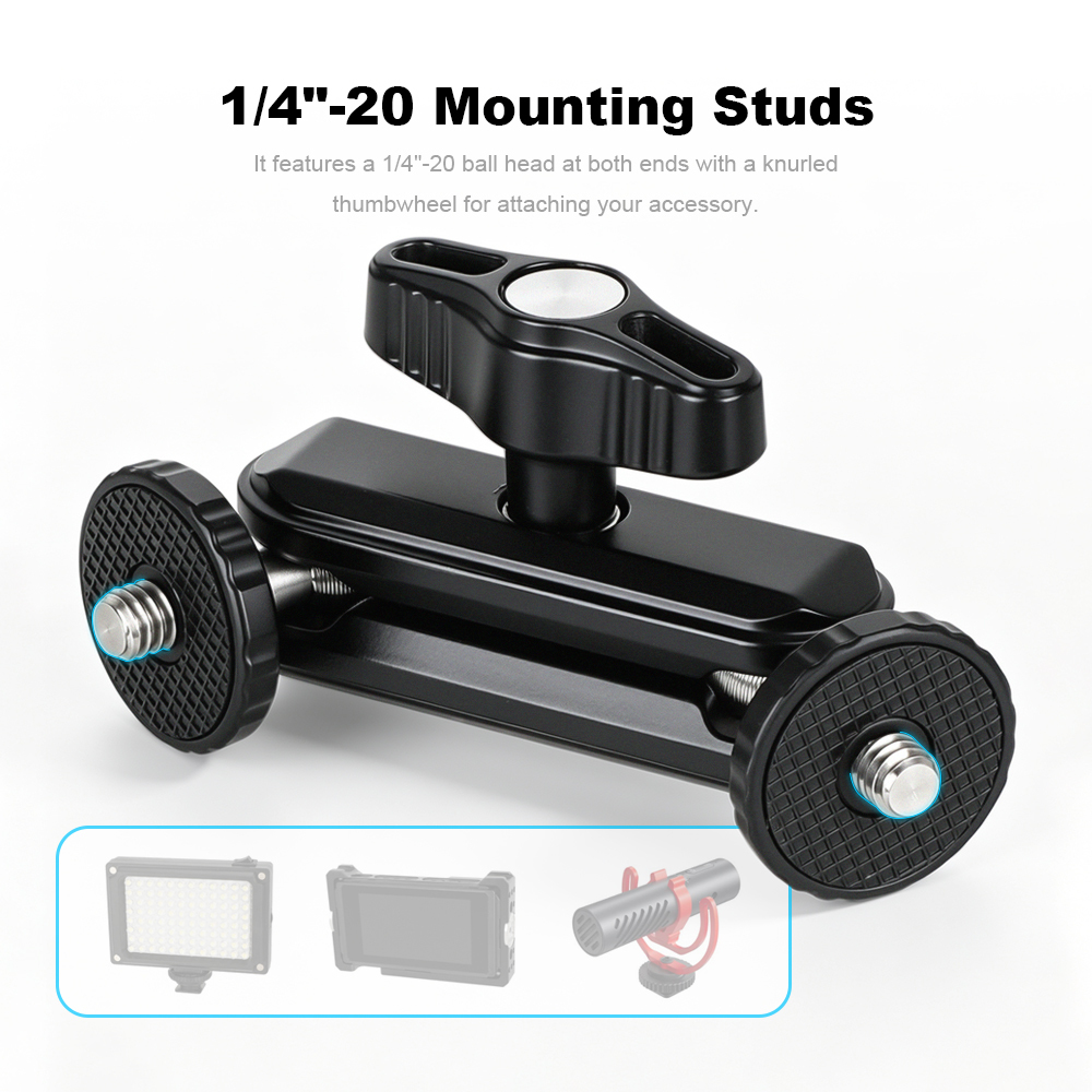 CAMVATE Mini Magic Arm with Dual Ball Heads (3.5")