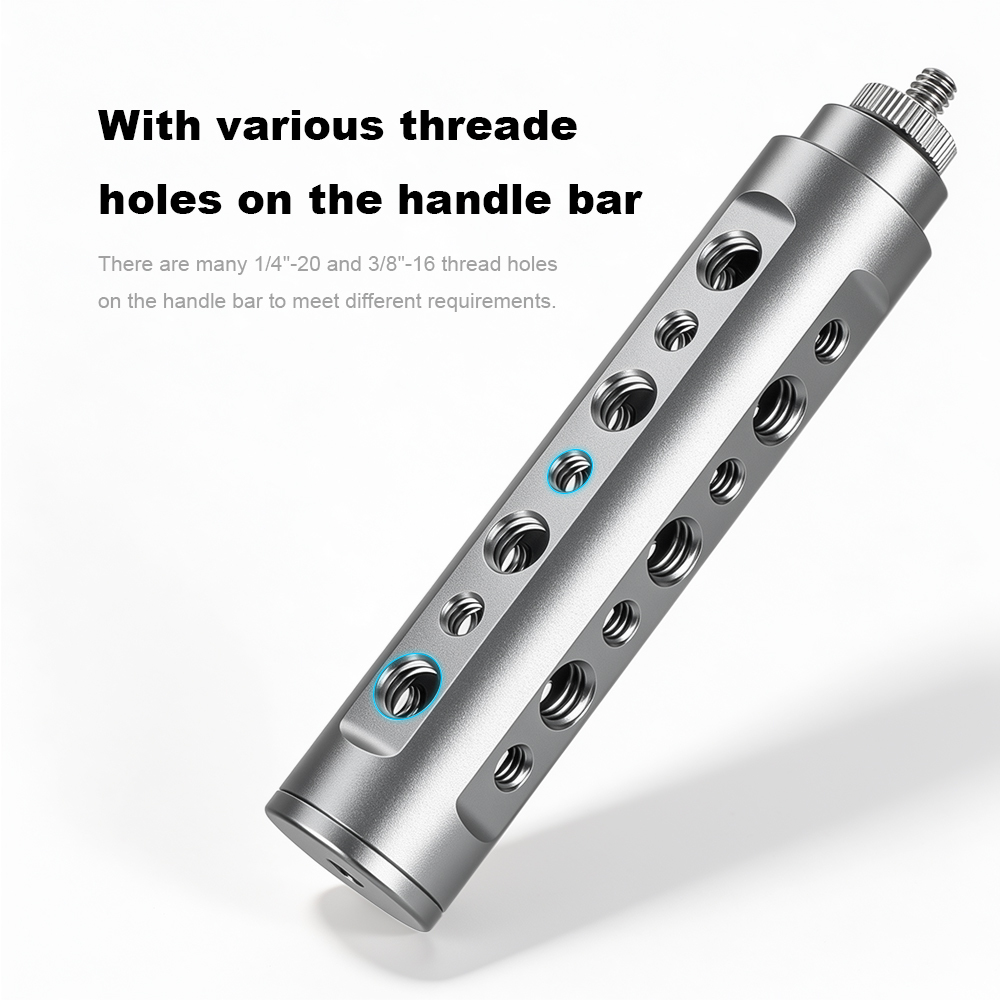 CAMVATE 1/4" ScreHandle Hand Holder Grip For Video Light Camera Camcorder LED