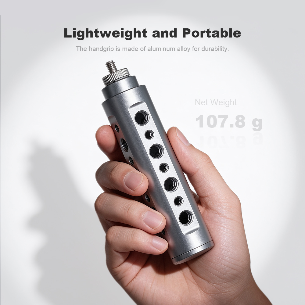 CAMVATE 1/4" ScreHandle Hand Holder Grip For Video Light Camera Camcorder LED
