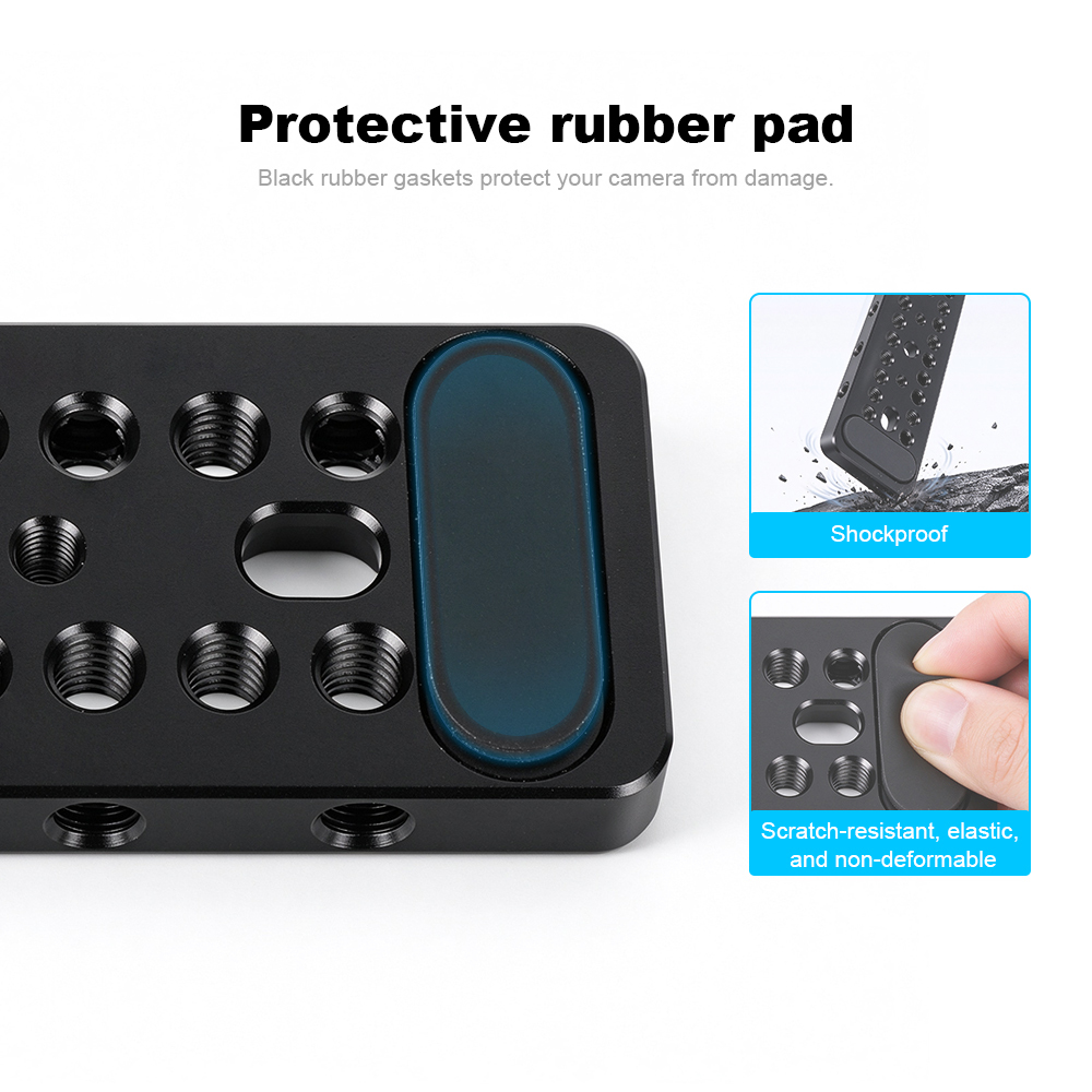 CAMVATE Cheese Plate Top Plate fr Blackmagic Cinema Camera BMCC Dslr Slr Camera