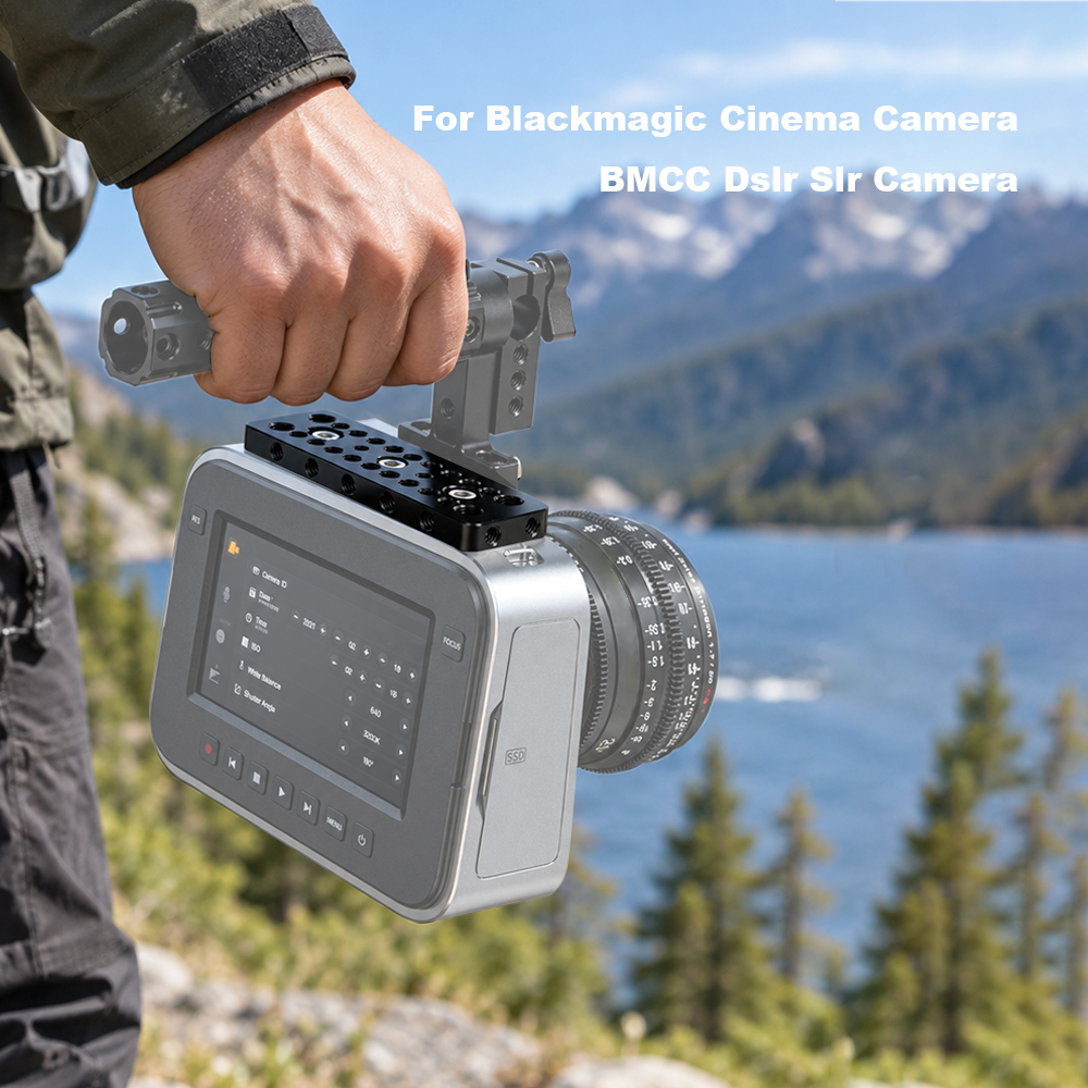 CAMVATE Cheese Plate Top Plate fr Blackmagic Cinema Camera BMCC Dslr Slr Camera